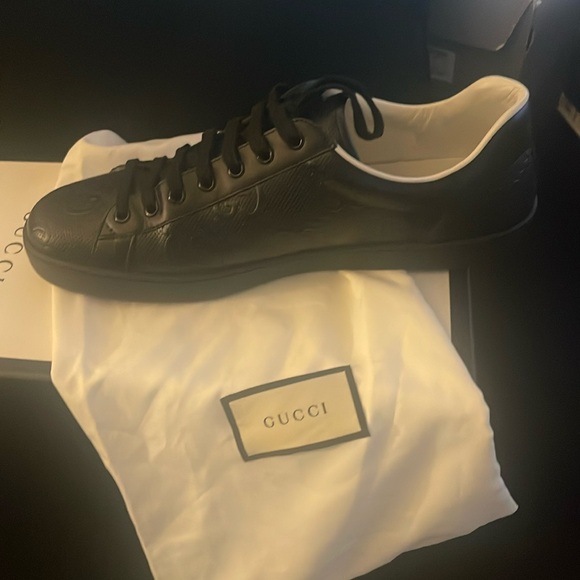 MEN'S ACE GG EMBOSSED SNEAKER - Picture 1 of 4